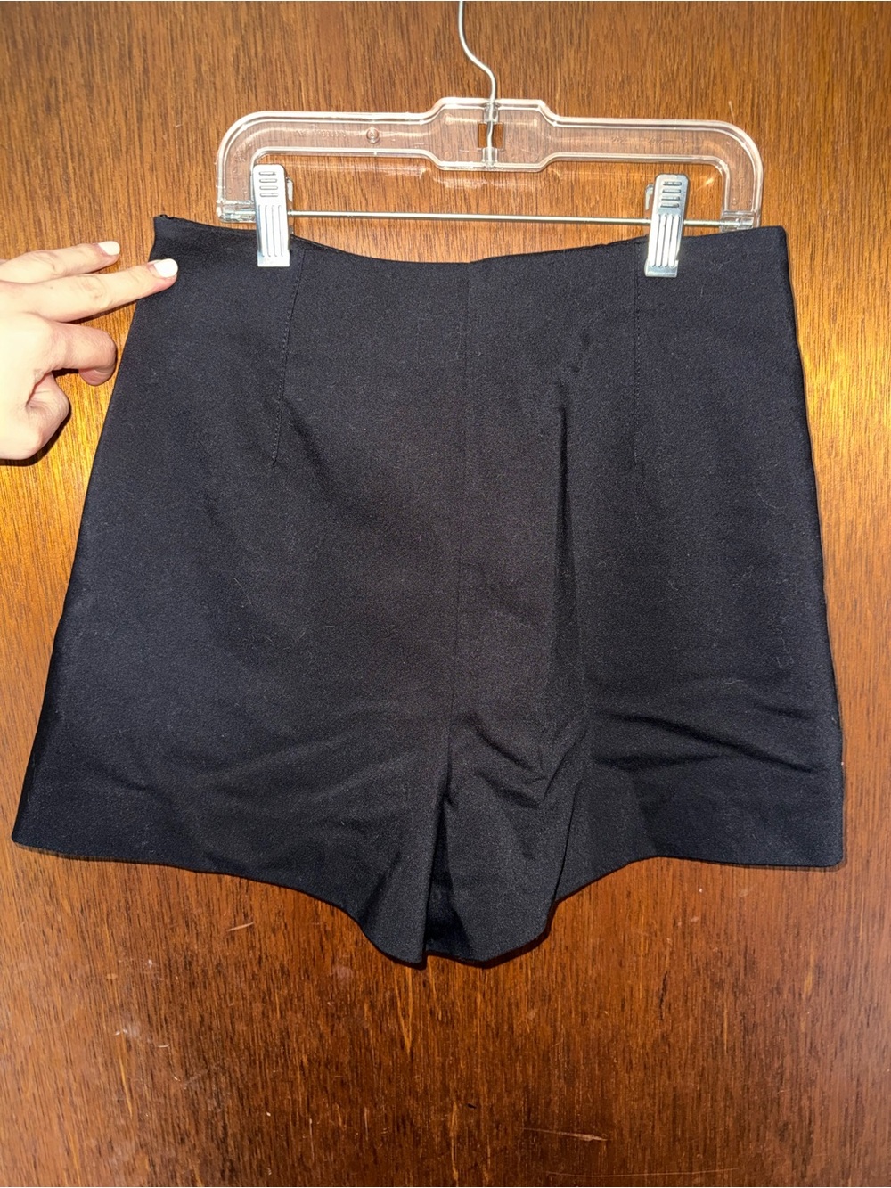 Zara Women’s S Black High-Waist Dress Shorts - Picture 3 of 3